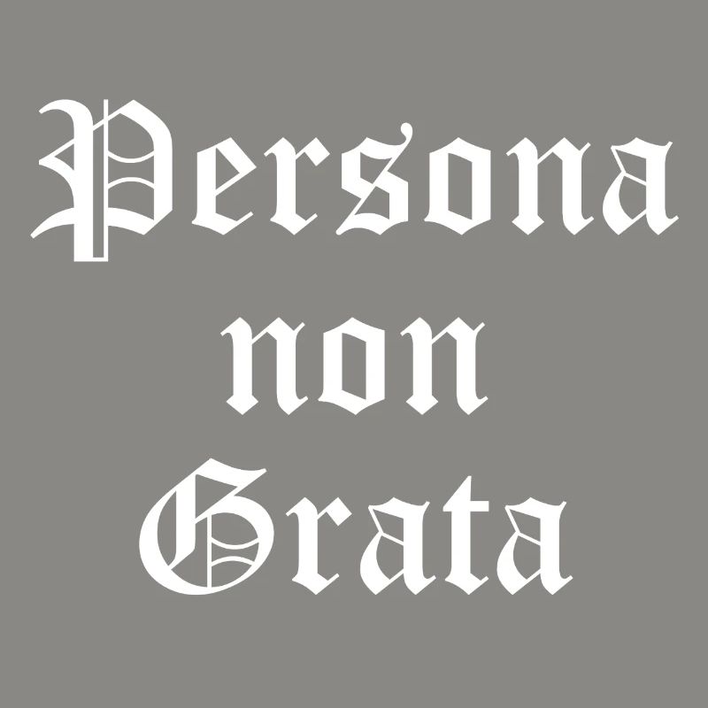 Persönliches Non Grata Gothic