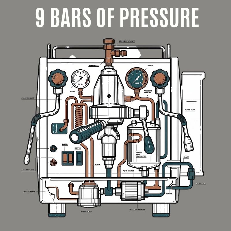 Pression du café