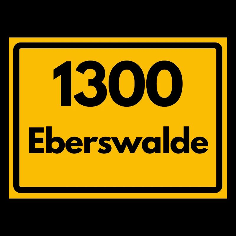 OLD POSTCODE ZIP CODE RETRO 1300 EBERSWALDE HEIMAT