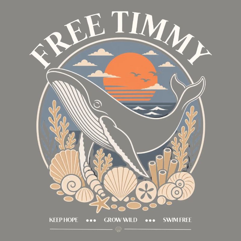 Humpback Whale Timmy Hope Statement Merch