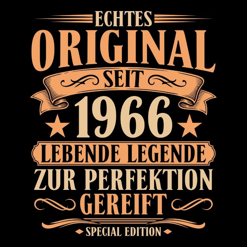 Original seit 1966 – 60. Geburtstag Retro