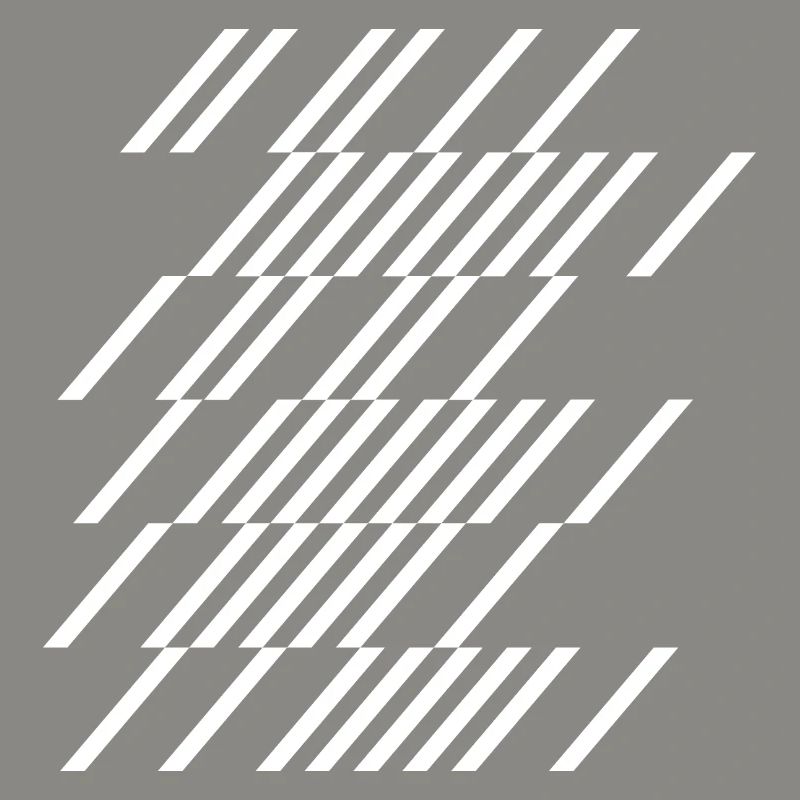 Diagonal Stripe Geom Pattern