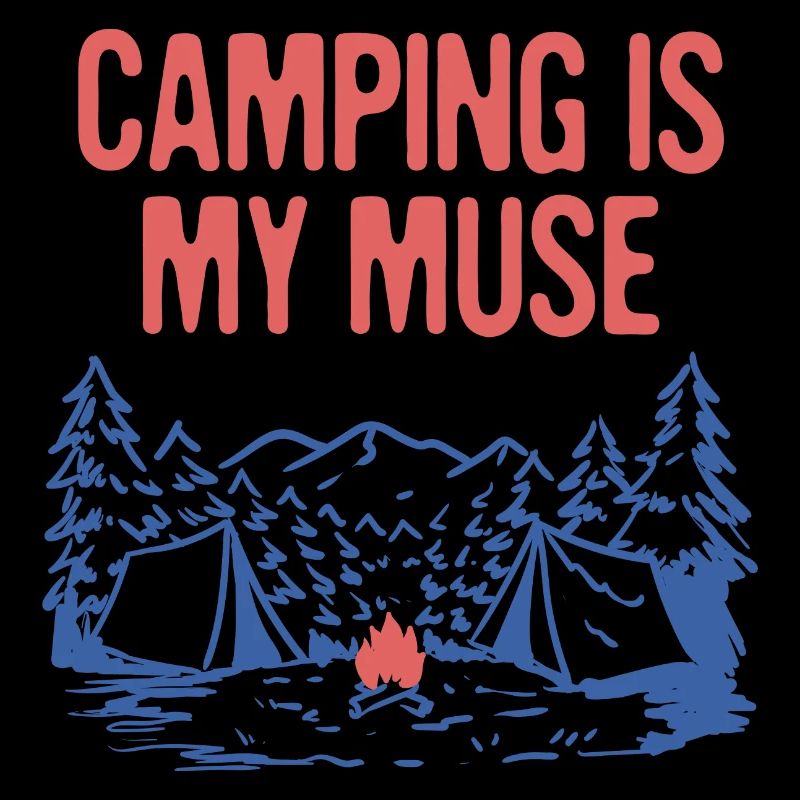 Le camping est mon passe-temps de camp de loisirs