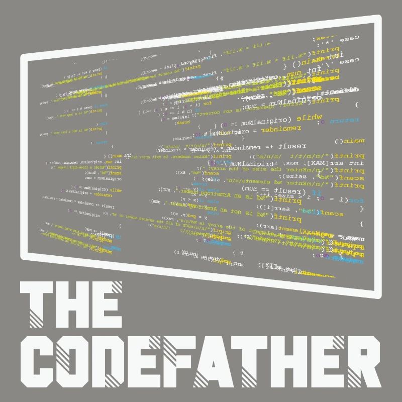 The Codefather Programmer Coding Coder Funny