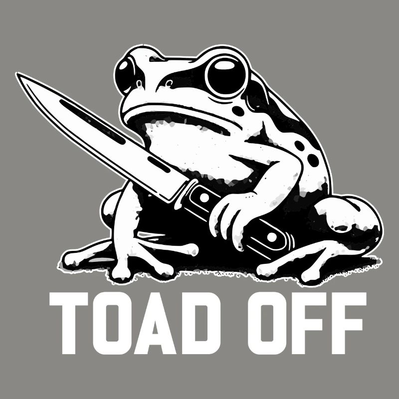 Vintage Frog Toad Meme Grumpy Frog Don't Toad Me