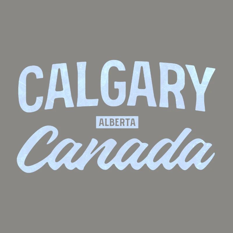  Calgary Alberta Canada – Retro Städte Design