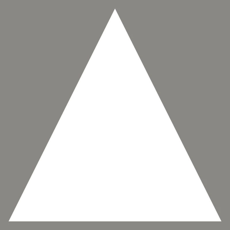 Triangle white