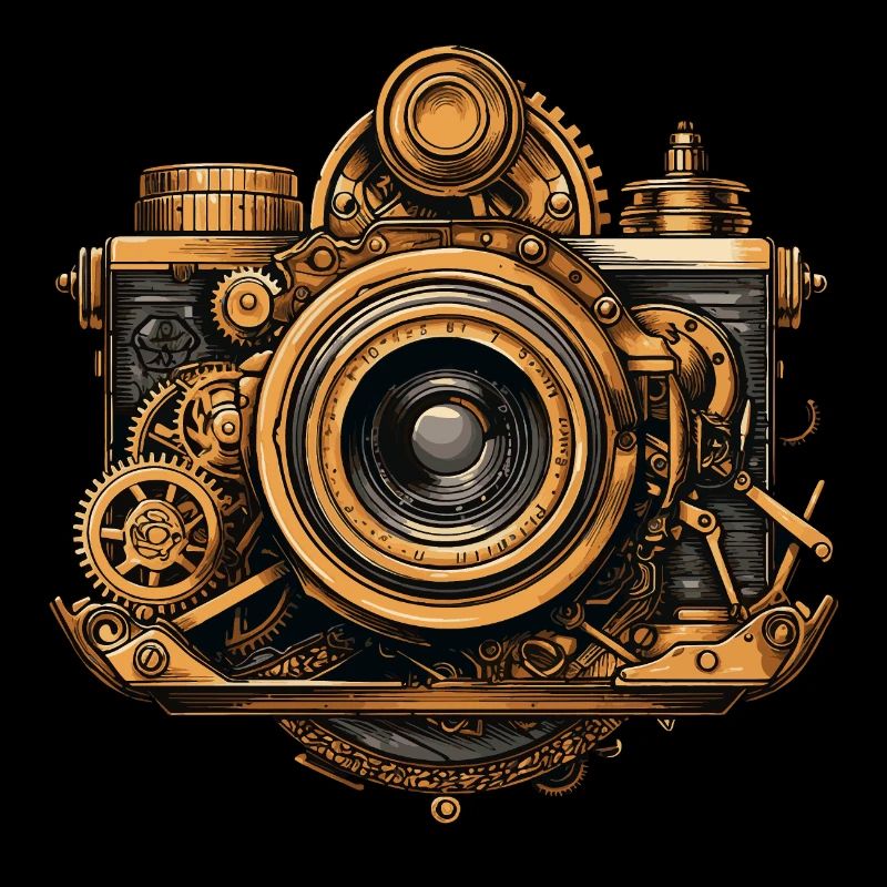 Caméra steampunk