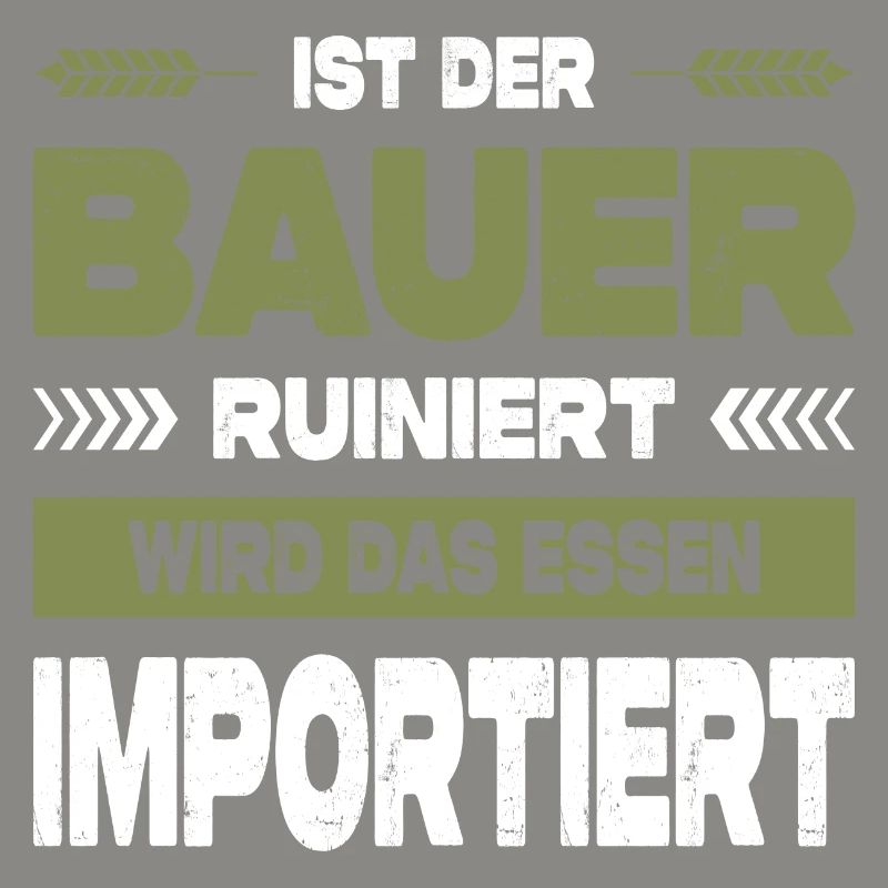 Ist Der Bauer Ruiniert Wird Das Essen Importiert