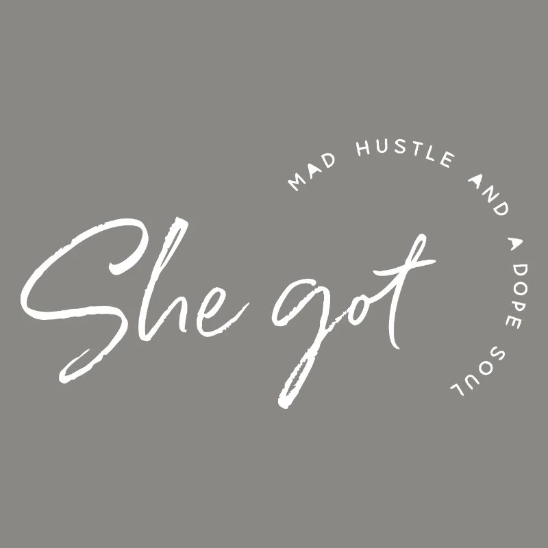 Sie hat Hustle