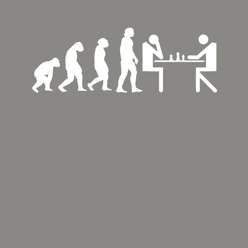 Evolution chess chessboard chess piece