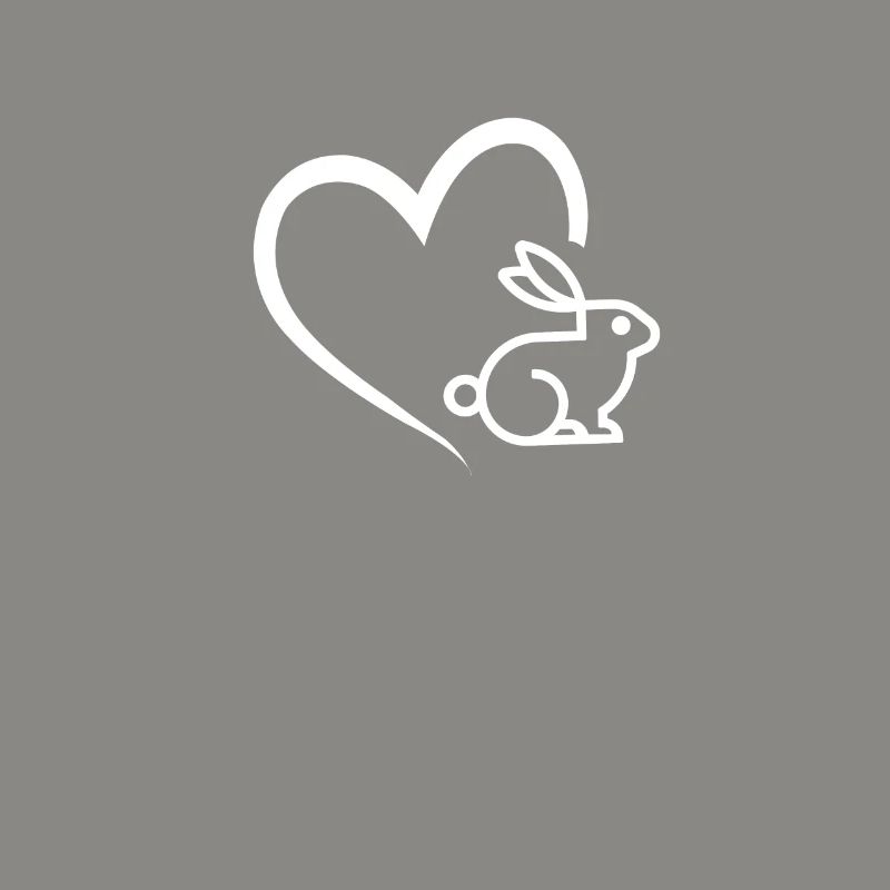 heart rabbit Easter Easter gift