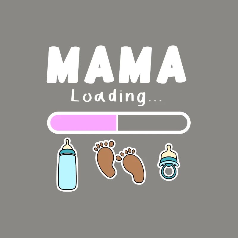 werdende Mutter - Mama wird geladen