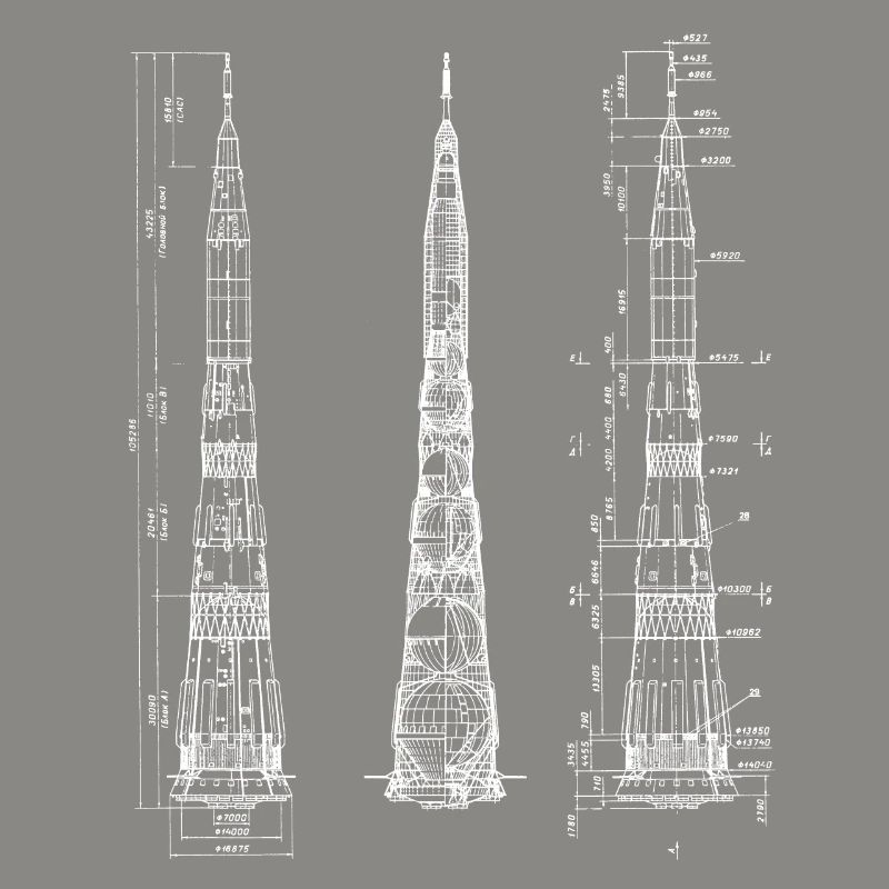 N1 Rocket Soviet Union