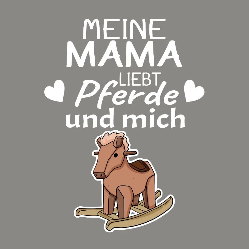 Mama Mutter Pferde Liebe Geschenk Kleinkind