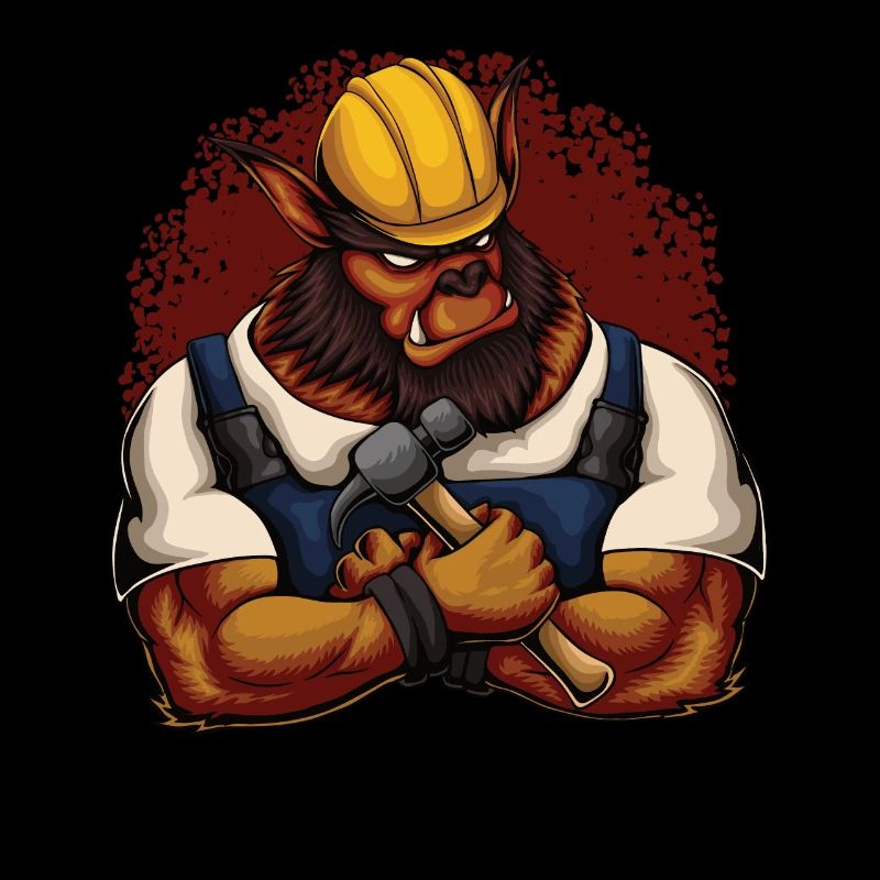 Construction worker Bär