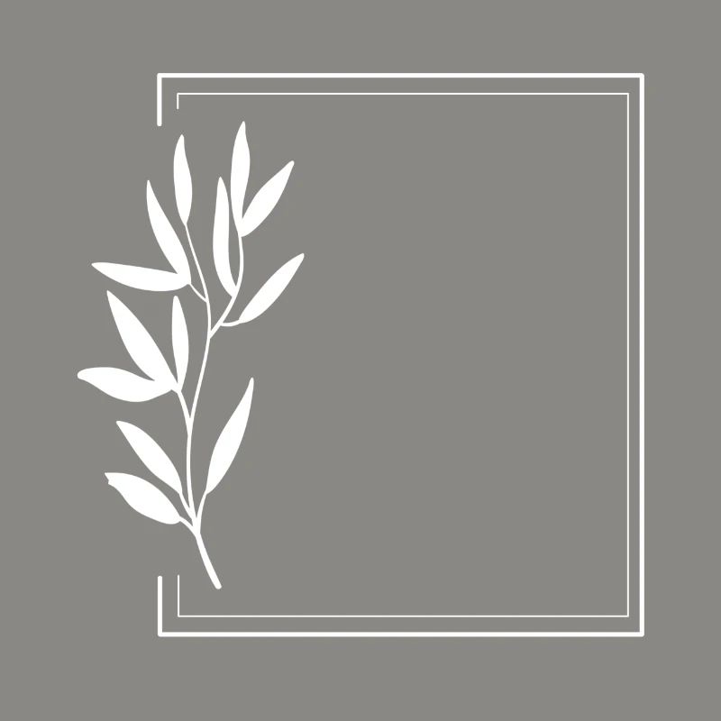 Stroke frame with sheet decoration gift