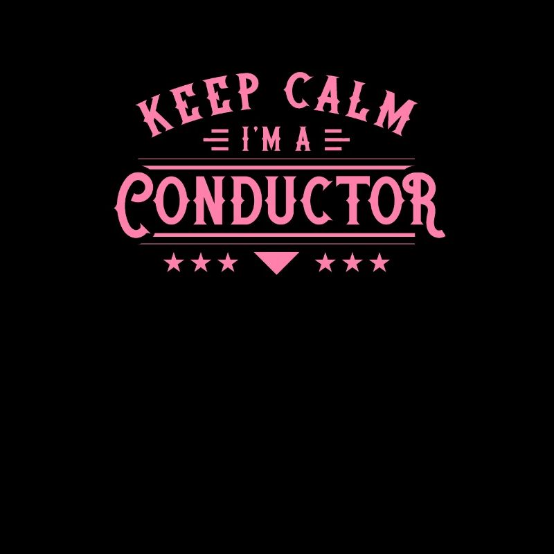 Bleib ruhig ich bin ein Dirigent Dirigentin Sprüch
