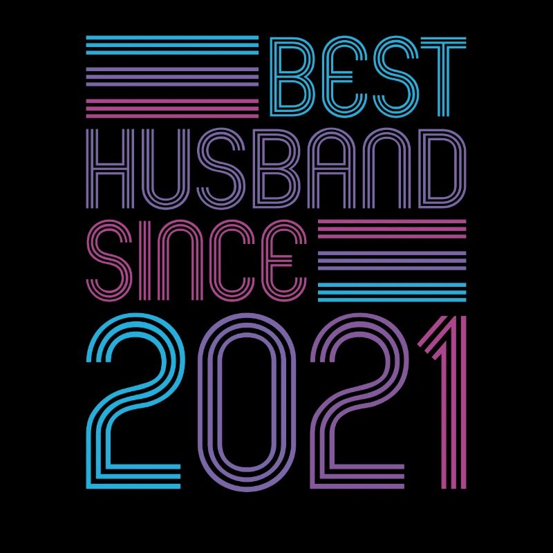 Bester Ehemann seit 2021 1. Hochzeitstag