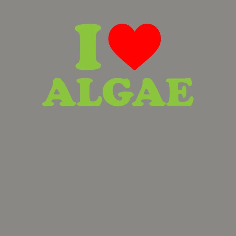 I love algae, algae diatom