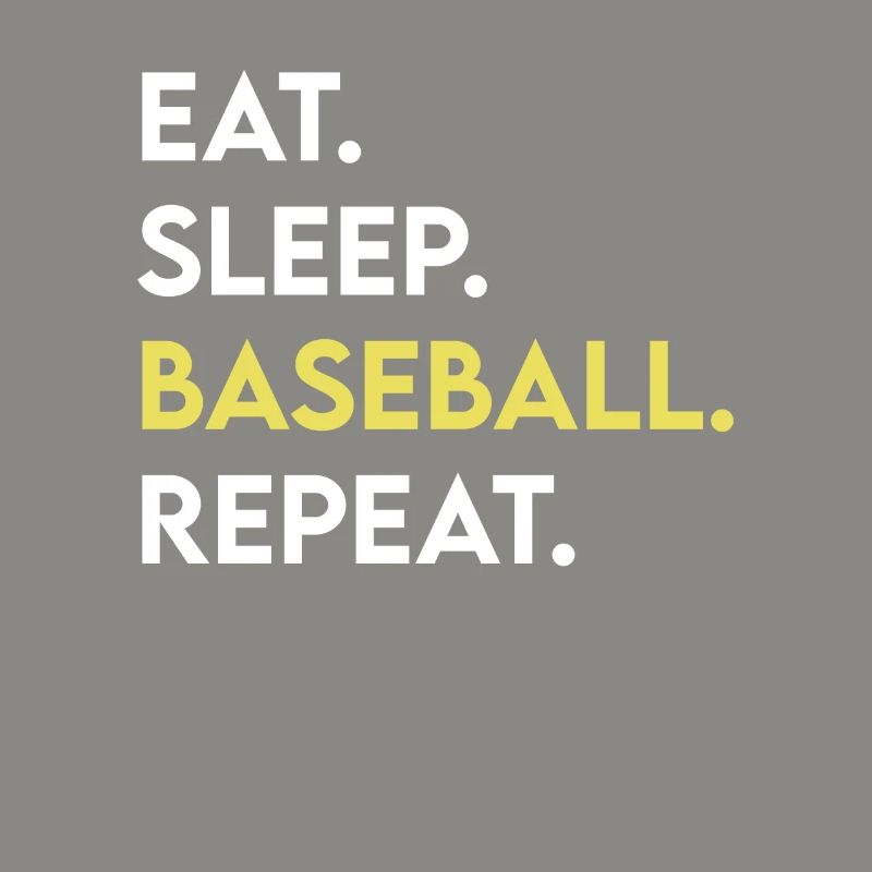 manger dormir baseball répéter