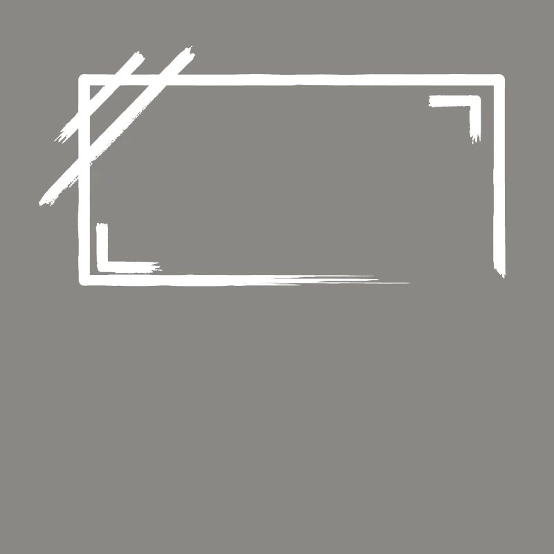 Weathered Rectangular Frame Strokes
