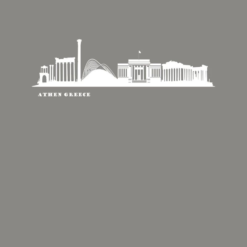 Athènes Skyline Grèce Grecs