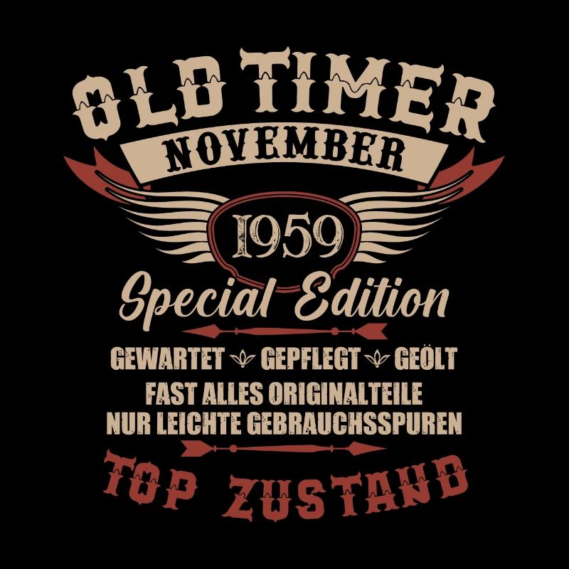 Oldtimer November 1959 Jahrgang Geburtstag