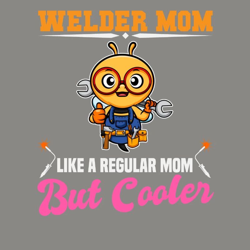 Maman soudeuse comme une maman régulière mais plus cool
