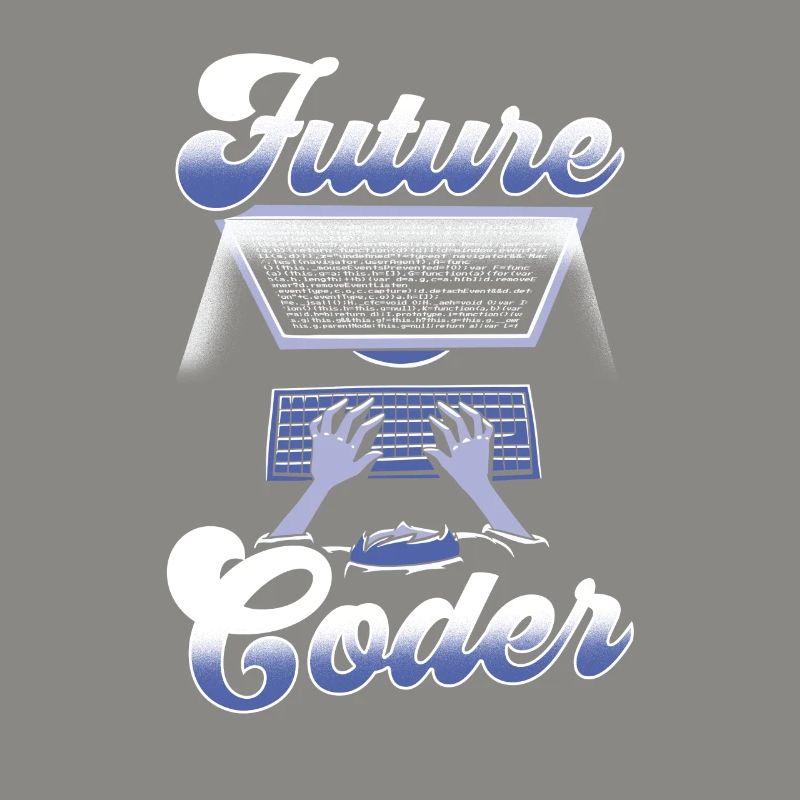 Zukünftiger Coder Code Programmierer Coding