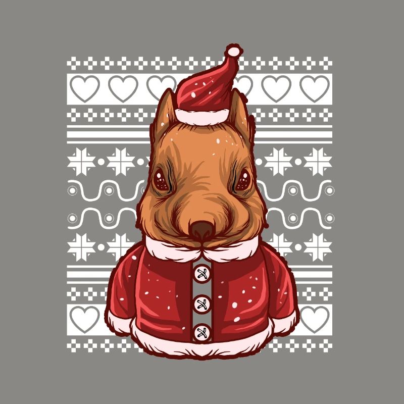 Pull de Noël moche Tshirt Chien de Noël