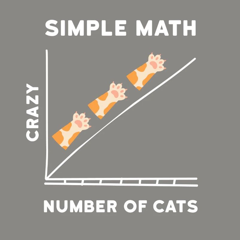 Simple Math Kitten Cats