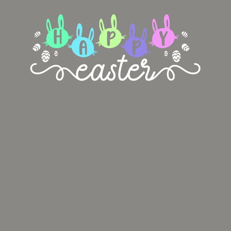 Happy Easter Rabbit Egg Decor Christian
