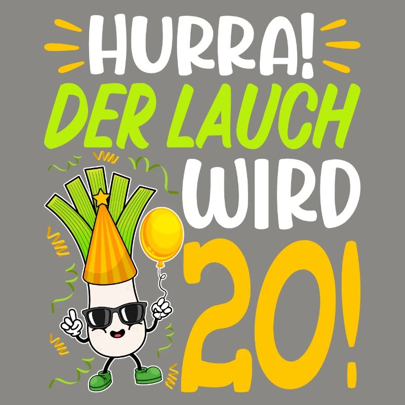 Hurra der Lauch wird 20 Geburtstag