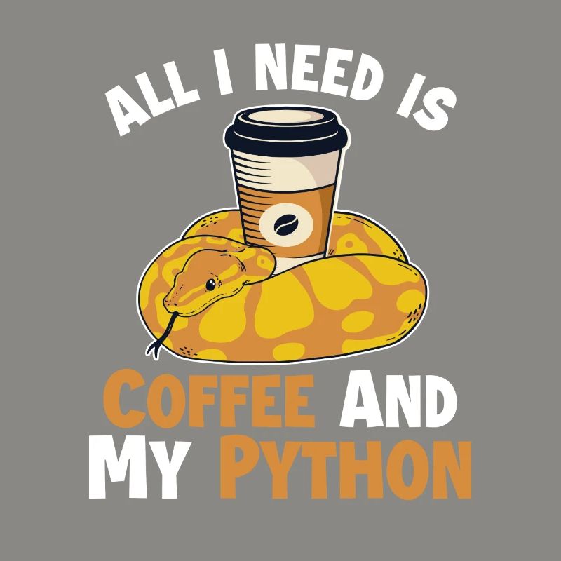 Coffee and Python Python Schlange Banana Ball