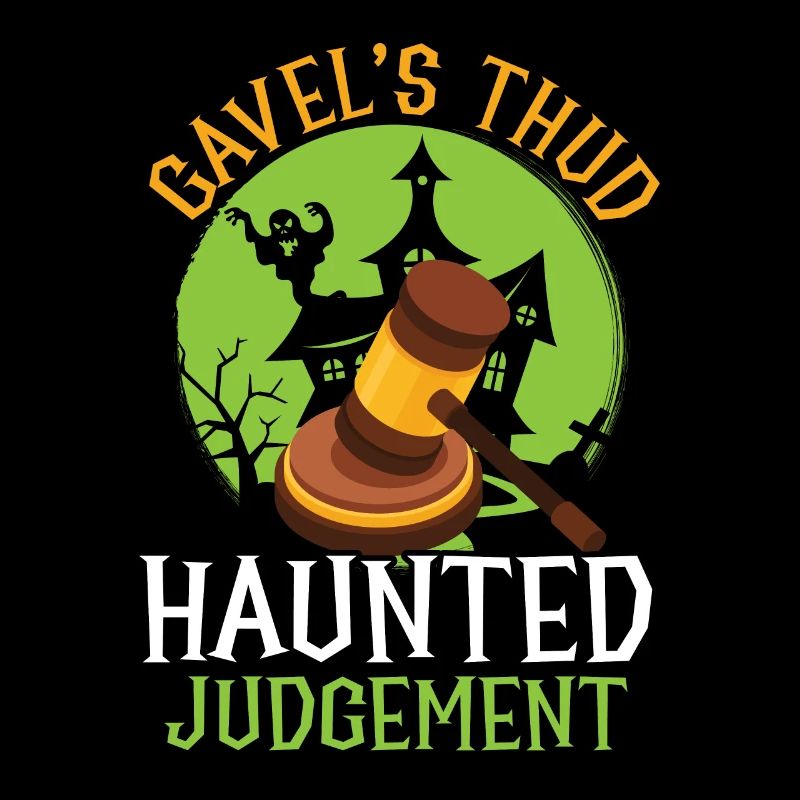 Le Thud de Gavel Haunted Judgment Attorney Hallow