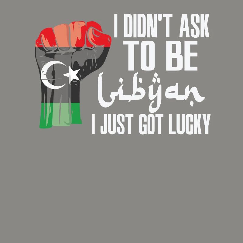 Libyan Pride Libya Flag Grown Libyan Roots Libyan