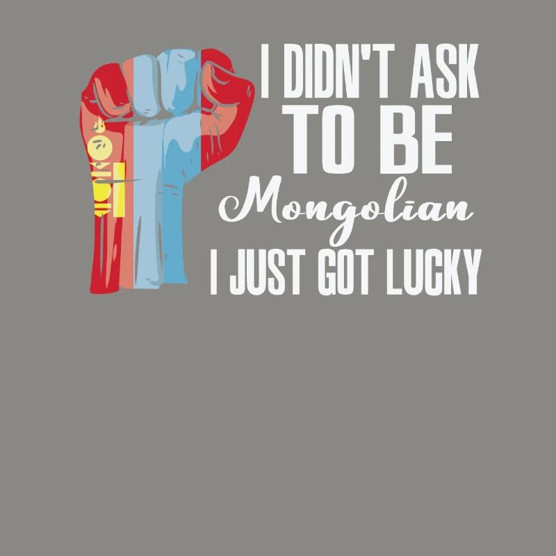 Mongolian Pride Mongolia Flag Grown Mongolian