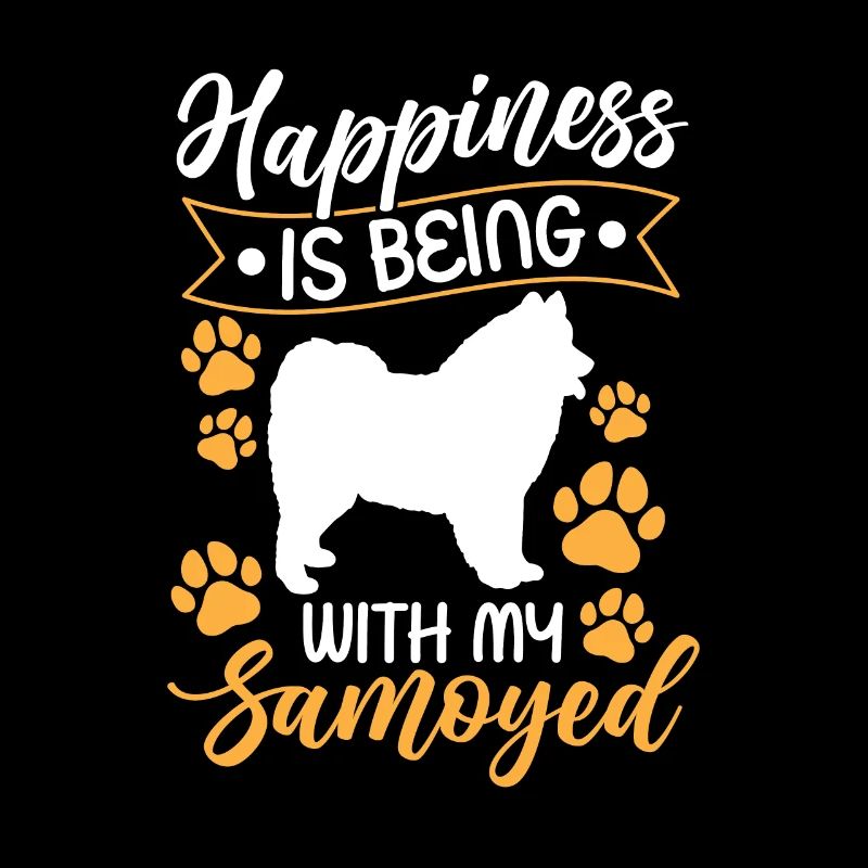 Avec mon Samoyède son Samoyède Spitz