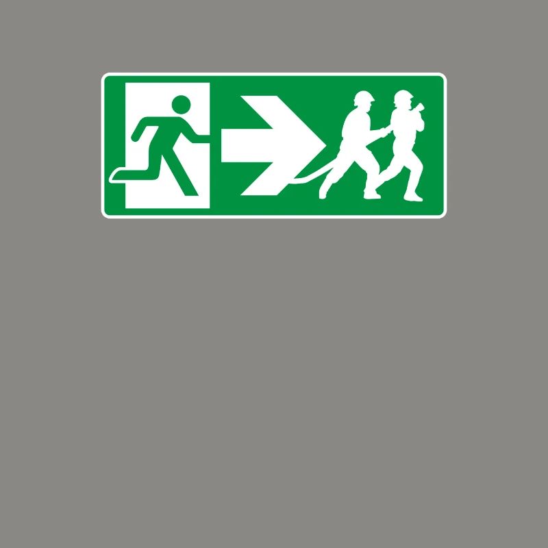 Emergency Exit Fire Brigade Firefighter