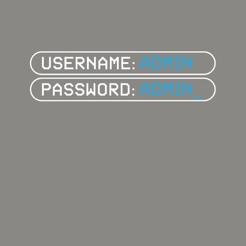 Username Admin Password Programmer