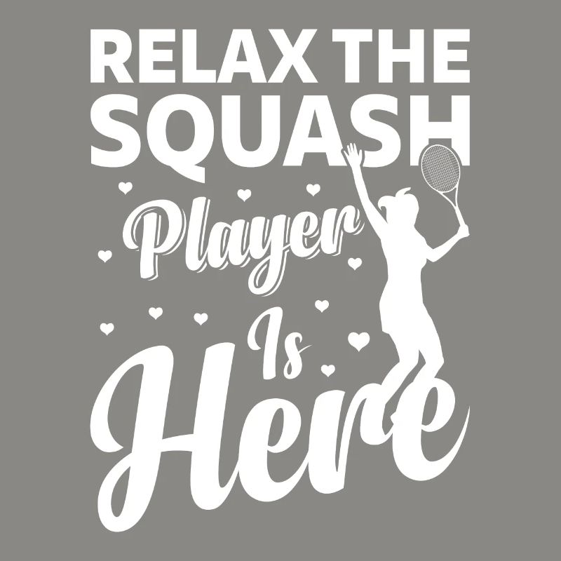 Relax The Squash Player is here - Squash Player Sq