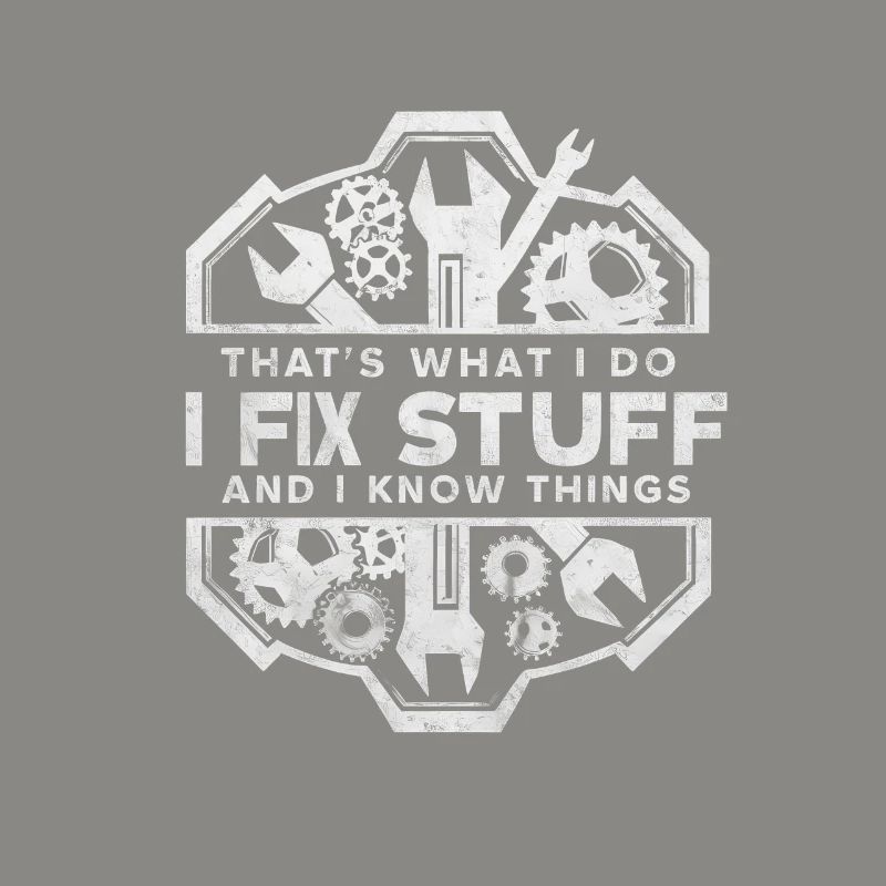 Car mechanic mechatronics technician screwdriver sayings