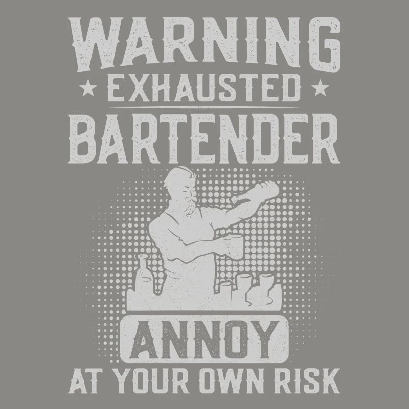Bartender Mixologist Warning