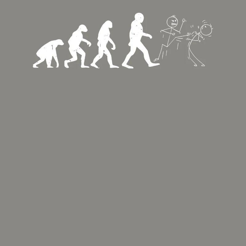 Funny Karate Evolution