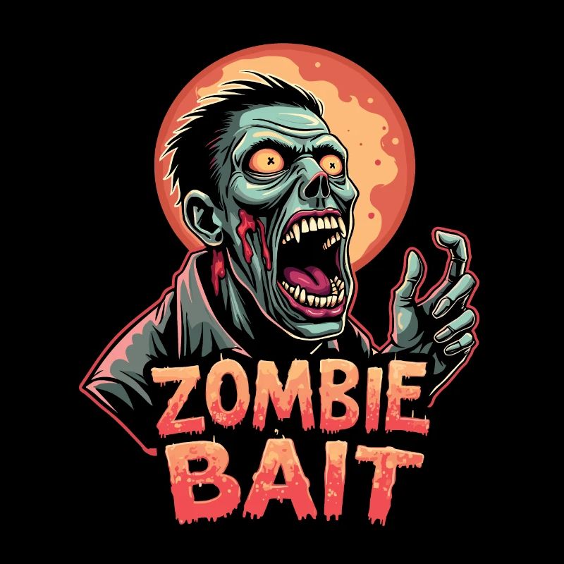 Conception de zombie d’Halloween