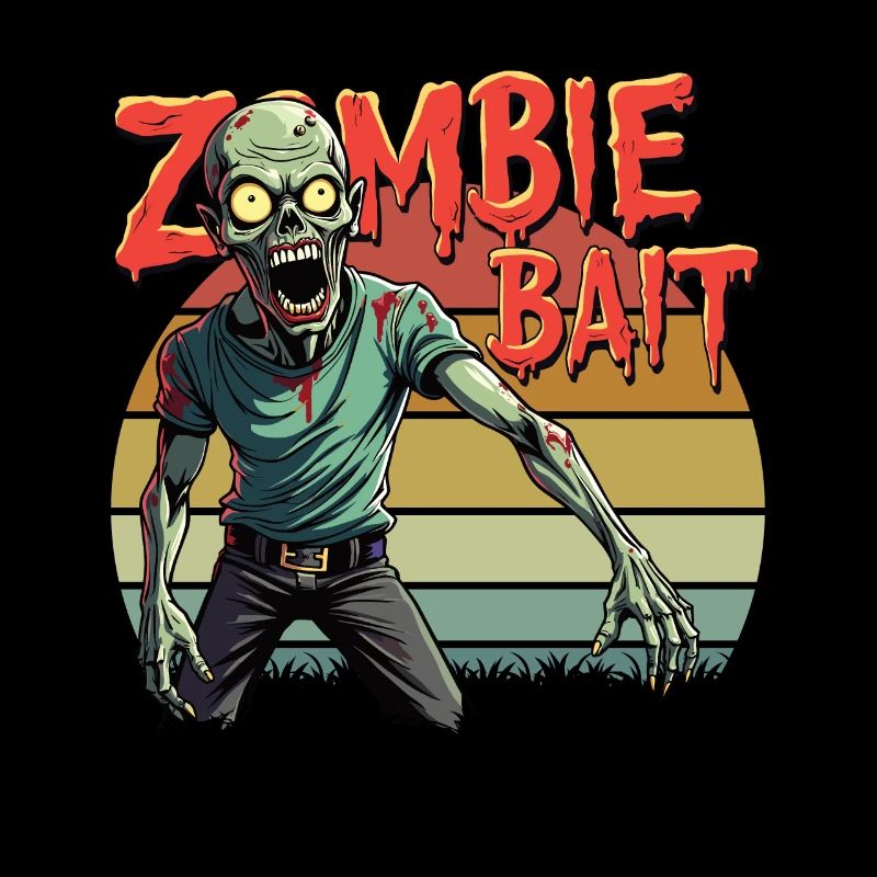 Conception de zombie d’Halloween