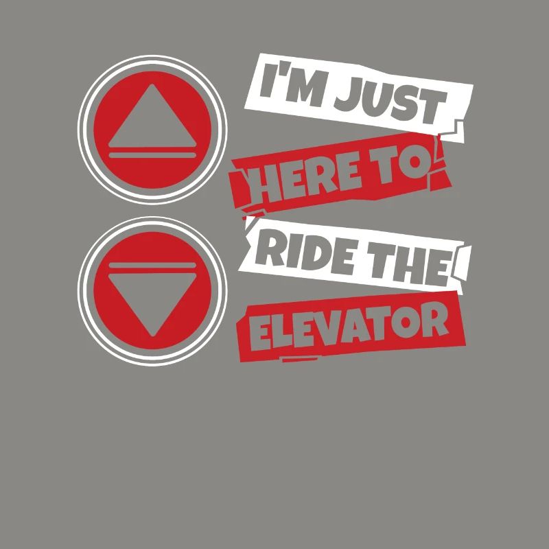 Just Here To Ride The Elevator Technician