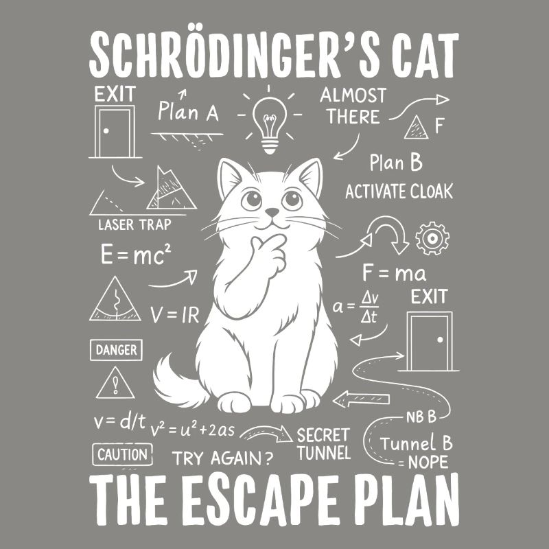 Le plan d’évasion du chat de Schrödinger