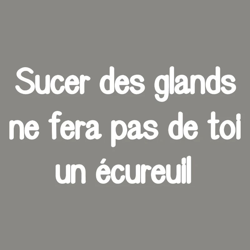 Das Lutschen an Eicheln wird dich nicht zum Eichhörnchen machen
